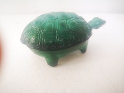 Art deco glass jewelry turtle Heinrich Hoffmann curt schlevogt