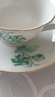 Herend zv patterned coffee cup with saucer