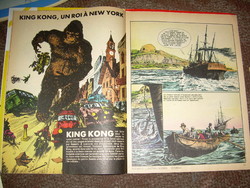 4 pif in one full king kong comic, in the other stickers, in each juice two spoons comic