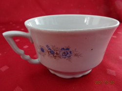 Zsolnay porcelain teacup, antique, elephant, blue floral. He has!