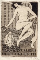 Martin erich philipp (1887-1978): erotic ex libris
