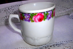 Antique rose-violet mug, empty capacity 2- dl
