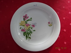 Kahla gdr german porcelain flat plate with floral pattern. He has!
