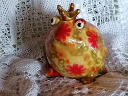 Lucky ceramic bush frog king