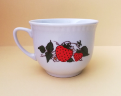 Lubiana strawberry patterned mug / cup