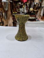 Applied art ceramic candle holder