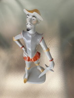 Ritka gyűjtői Veress Miklós Kőbányai (Drasche)Don Quijote figura