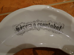 Antik csonttányér