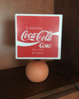 Coca-cola asztali lámpa
