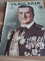 Horthy Miklós a címlapon,Tolnai Világlapja,  40. évfolyam, 25. szám, 1938. június 15.