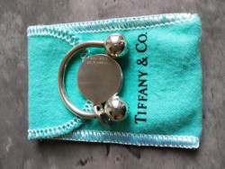 Tiffany & co. Silver horseshoe keychain with original box