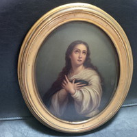 Szentet àbràzoló portré