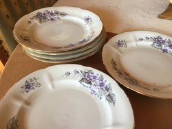 Beautiful baranovka plates, 20 cm small plates.