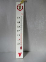 Wine cellar, wine cellar, glass thermometer (42.5 cm) (bull's blood from Eger)