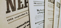 1978 november 6  /  NÉPSZABADSÁG  /  Ajándékba :-) Eredeti újság Ssz.:  19919