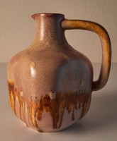 Art deco ceramic marked jug with spout