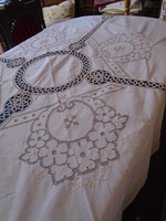 Abrosz, terítő toledós 170 x 170 cm-es.
