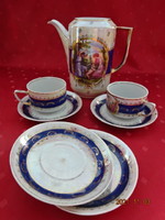 Victoria Czechoslovak porcelain tea set with a double image. He has!
