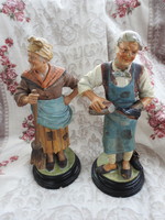 Bernard Bloch Housekeeper Couple 30 cm / - Austrian Manufacturer