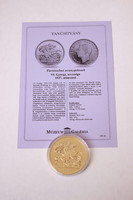Történelmi aranypénzek - VI. György sovereign 1937 utánveret