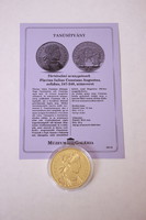 Történelmi aranypénzek - Flavius Iulius Constans Augustus solidus 347-348 utánveret