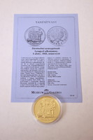 Történelmi aranypénzek - Lengyel alkotmány 5 zloty 1925 utánveret