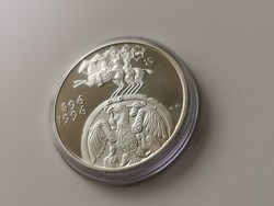 Honfoglalás ezüst 2000 Ft 31,46 gramm 0,925 PP gyönyörű érme