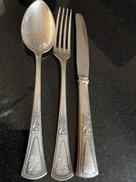 Antique silver cutlery set - also excellent as an investment