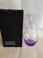 1.- HUF !!! - Original light purple 4 dl riedel wine decanter - new condition