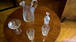 French (baccarat?) Crystal water jug from the early 20th century