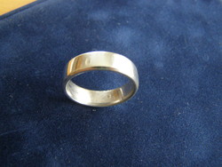 Ezüst női karika gyűrű