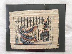 Egyiptomi papirusz, vallási jelenet.