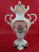 Herend porcelain vase, standing on four legs, height 26 cm. He has!