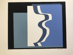 Sándor Halász Szabor (1920 - 1996) screen print e.A. Artist's copy size: 50 x 70 cm iii.