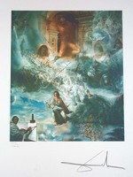 Salvador Dali litográfia - számozott, hitelesített példány, a művész sajátkezű aláírásával