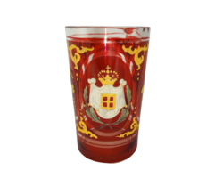 Bider üveg pohár Kossuth címeres 19.sz