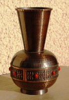 Copper vase - gallery from the 1960s