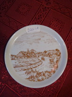 German porcelain mini wall decoration with duhnen view. He has!