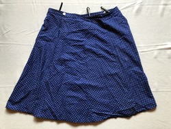 Blue-colored folk costume skirt