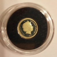 Salamon-szigetek 14 karátos arany 5 dollár certifikációval 2013