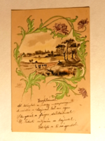 Dombornyomott litográf üdvözlőlap cc. 1903-5  (29.)