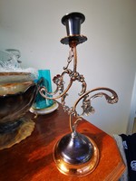 Copper candle holder