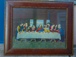 Last Supper holy image print