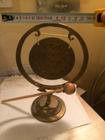 Szép hangú réz gong ütővel eladó veszprémben