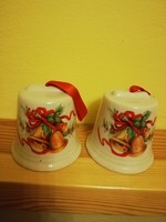 Porcelain Christmas bells