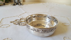 Piece of gorham, marked silver-plated sommeliere cup, wine tasting cup