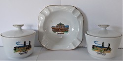 Dresden kahla porcelain retro souvenirs