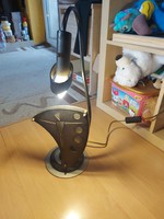 Design asztali lámpa, kb.50 centi magas, tökéletes működéssel, jelzett!