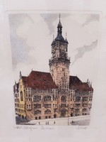 Scholz Erik: Alt Stuttgart Rathaus