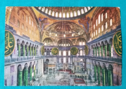 Kék Mecset belseje ,Isztambul ,Törökország ,postatiszta képeslap 2.